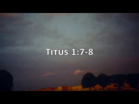 Titus 1:7-8, Holy Bible, NIV