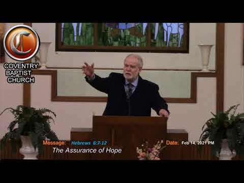 [Hebrews  6:7-12]  The Assurance of Hope