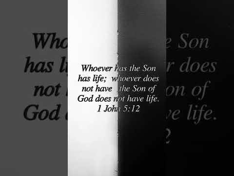 1 John 5:12  #son #life #God #Christians #bible  #bibleverse,