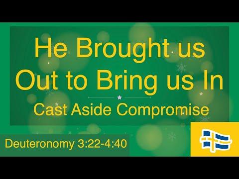 Deuteronomy 3:22-4:40, April 25, 2021