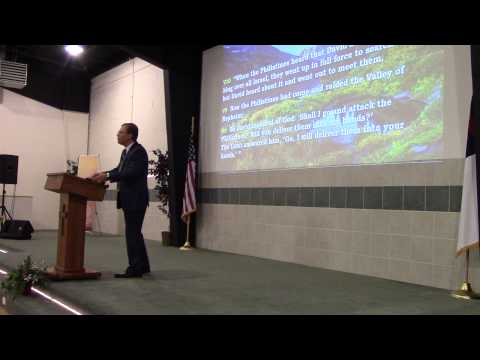 &quot;Spiritual Attacks&quot; (1 Chronicles 14:8-10) John Elleson 9-14-2014