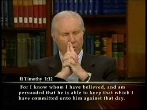 Jimmy Swaggart Galatians 4:7 Justification and Sanctification in the believer.   8 2
