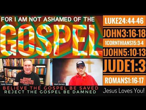 The True Gospel of Jesus Christ in Luke 24:44-46, John 3:16-18, 1 COR. 15:3-4, 1 John 5:10-13!