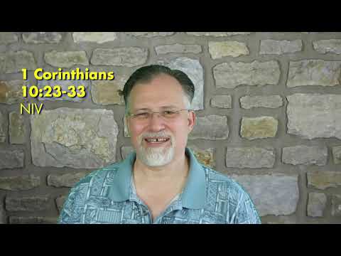 10 02 2020 Daily Devotion 1 Corinthians 10:23-33