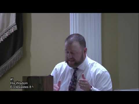 The Wisdom of Civil Submission   Part 2 Ecclesiastes 8:7-13