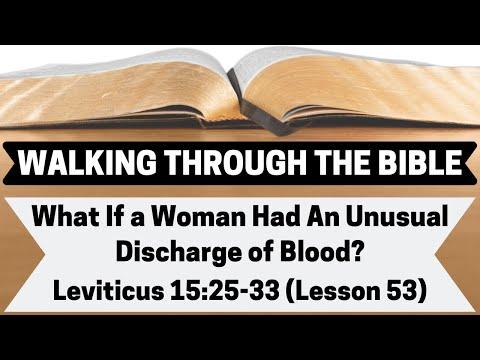 What If a Woman Had An Unusual Discharge of Blood? [Leviticus 15:25-33][Lesson 53][WTTB]
