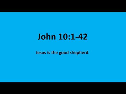 Bible Study: John 10:1-42
