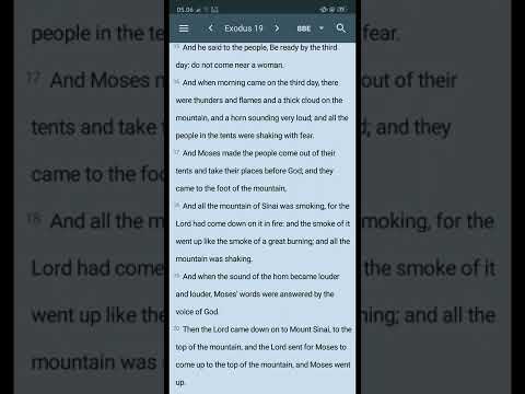 Exodus 19:15-20