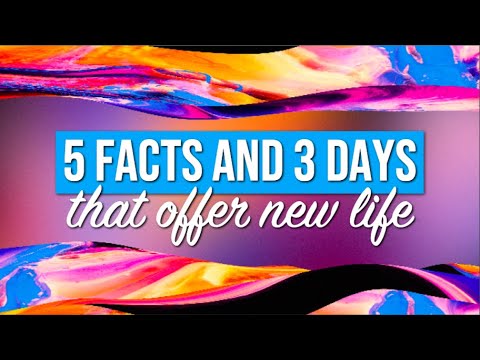 “5 Facts and 3 Days that Offer New Life” (1 Corinthians 15:3-7) April 4, 2021 - Dr. Ryan Goodroe - U