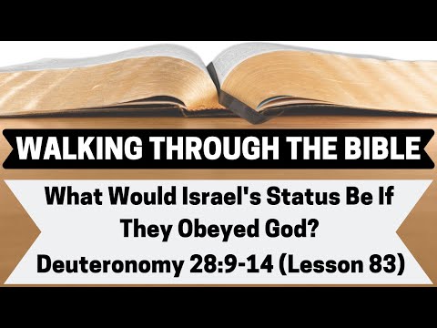 What Would Israel's Status Be If They Obeyed God? [Deuteronomy 28:9-14][Lesson 83][WTTB]