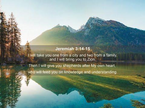 Jeremiah 3:14-15 (Promise)