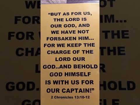 II Chronicles 13:10-12, The Holy Bible, KJV