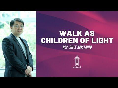 Rev. Billy Kristanto - Walk as Children of Light (Ephesians 5:1-2, 8-9) - MRII in Europe [ID-EN]