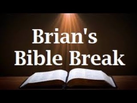 Brian's Bible Break August 30, 2022 ~ Psalm 13:1 - 2 NLT