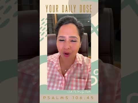 Psalm 106:45 / Your Daily Dose / Ps.Merlyn Patta / 6th Sep'22