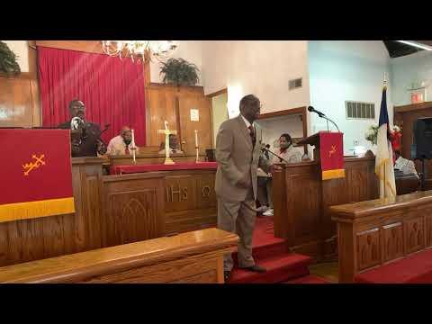 Rev Dr H Leon Williams Sr, Pastor, Sermon Topic “God Has Been Good To Us 67   Years” Psalm 37:23-26