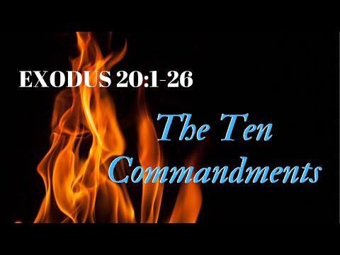 EXODUS 20:1-26 The Ten Commandments NIV Female Narration