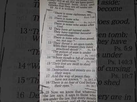 Start your day with "Good Morning Scriptures!" ???? ☕️   Romans 3:10-18