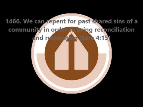 1466. We can repent for past shared sins of a community (Ezra 4:15)