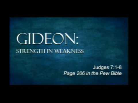 Gideon: Strength in Weakness | Judges 7:1-8 | Pastor Dan Erickson