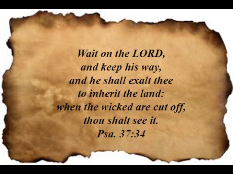 Psalm 37:34