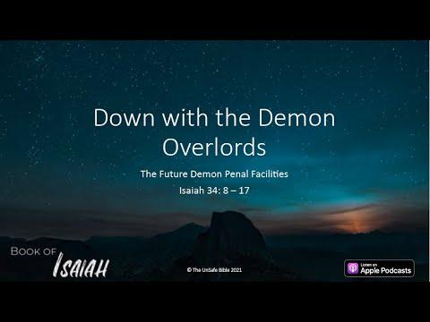 Isaiah 34:8-17 Down with the Demon Overlords