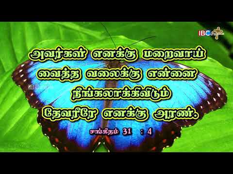 இன்றைய வசனம் || 12.10.2020 || சங்கீதம் 31:4|| Promise Word || Psalms 31:4 ||GOD BLESS YOUR FAMILY