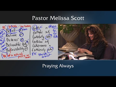 Ephesians 6:11-18 Praying Always