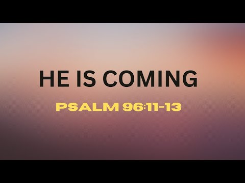 Let the heavens rejoice and let the earth be glad | Psalm 96:11-13 nkjv | Scripture Song | Susan Toh