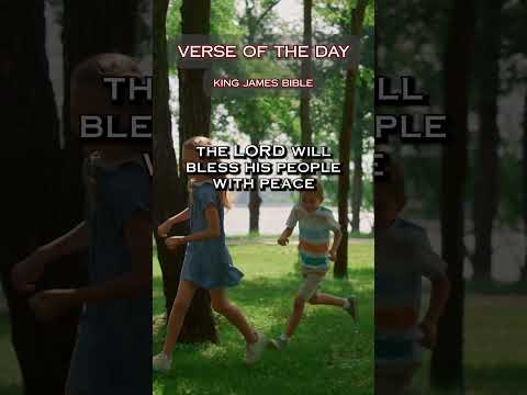 VERSE OF THE DAY - Psalm 29:11 #DailyScripture #BibleVerse #ChristianShorts #ScriptureOfTheDay