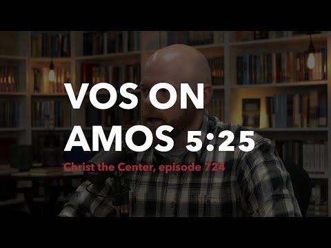 Vos on Amos 5:25