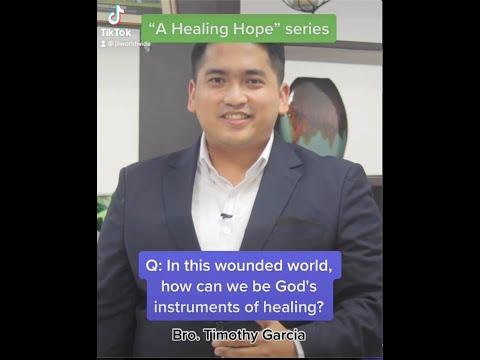 Q: In this wounded world, how can we be God's instruments of healing?