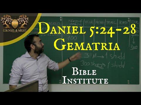 Daniel 5:24-28 Gematria