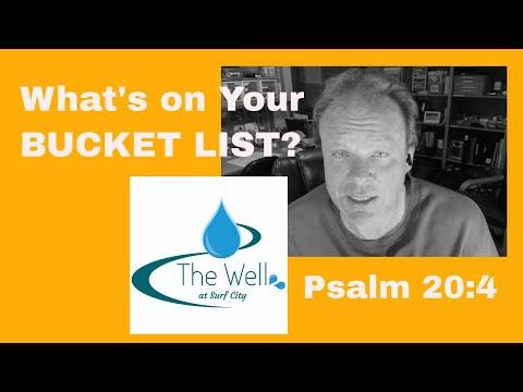 What's on your bucket list? Psalm 20:4. #DiveDeepTogether