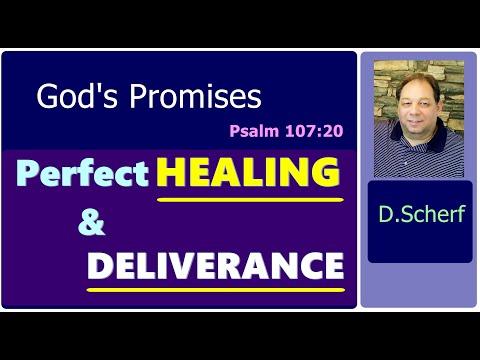 "God's Promises: Psalm 107:20 - Healing & Deliverance" (Dietmar Scherf)