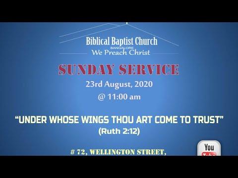 UNDER WHOSE WINGS THOU ART COME TO TRUST  Ruth 2:12
