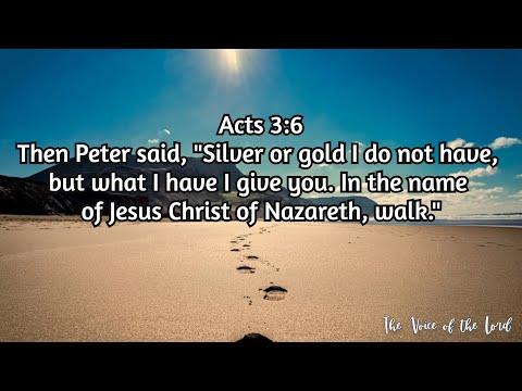 Acts 3:6 The Voice of the Lord  September 24, 2022 by Pastor Teck Uy
