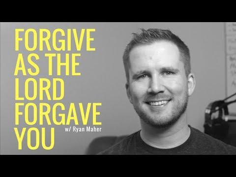 Forgiveness - We have no right to live in unforgiveness - Colossians 3:13 - Ryan Maher