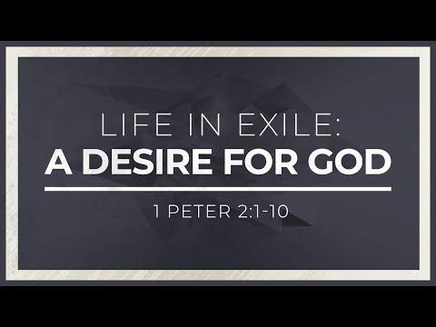 Life in Exile: A Desire for God (1 Peter 2:1-10) - 119 Ministries