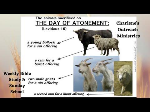 The Day of Atonement. Leviticus 16: 1-16. Sunday's, Sunday School Bible Study.