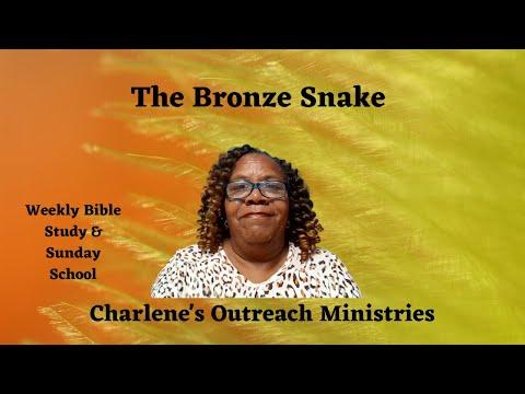 The Bronze Snake. Numbers 21:4-9. Monday's, Daily Bible Study.