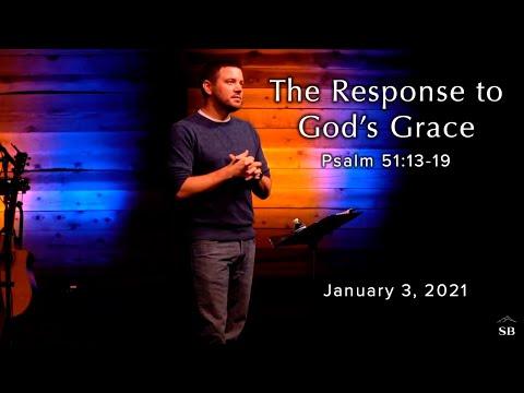 The Response to God's Grace | Pastor Cassidy Hastings | Psalm 51:13-19