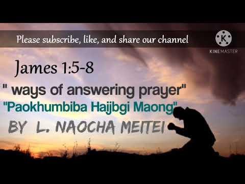 A Short Manipuri Gospel Message ll James 1:5-8 ll By: L. Naocha Meitei