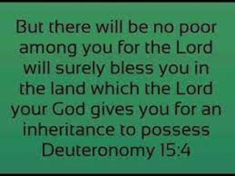 Daily Devotion: Deuteronomy 15:4