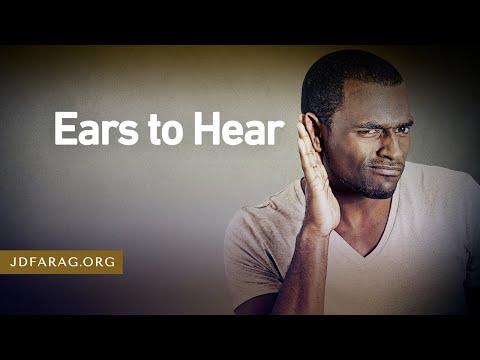 Ears to Hear - 2 Timothy 4:1-5 – January 31st, 2021