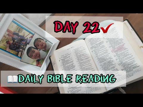 #22 DAILY BIBLE READING| Proverbs 28:7-14