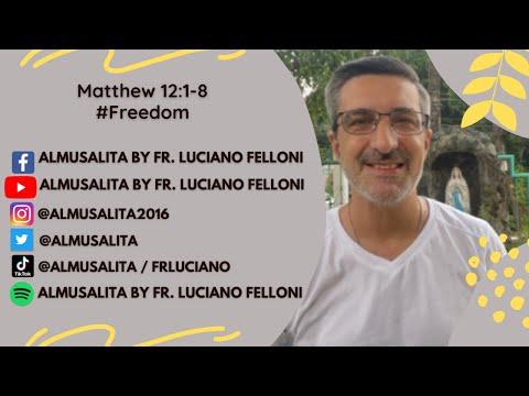Daily Reflection | Matthew 12:1-8 | #Freedom | July 16, 2021