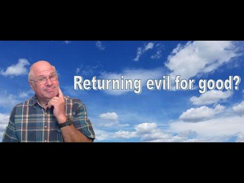 Proverbs 17:13 Returning evil for good?