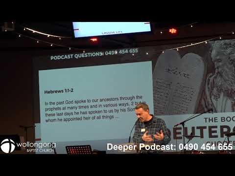 Deuteronomy 18:9-22 - Choose Life  - Wollongong Baptist Church