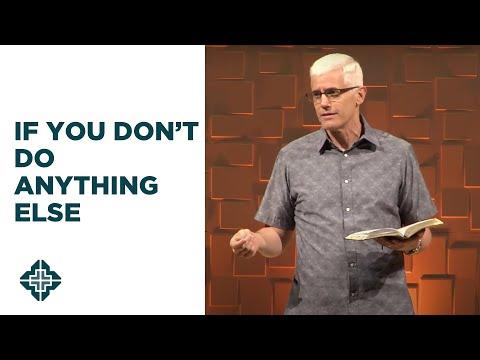 If You Don't Do Anything Else | Mark 12:28-34 | David Daniels | Central Bible Church